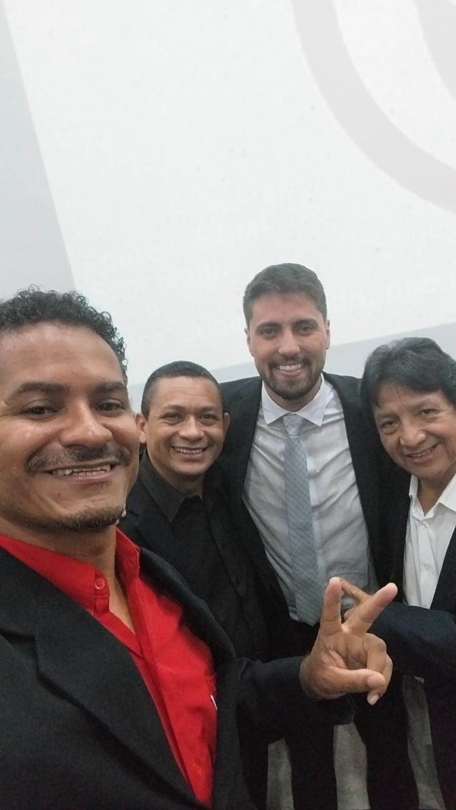 Leonardo Melo com o Prefeito de Valparaíso de Goiás